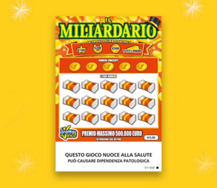 Gratta e Vinci, la vittoria con l’app 10.000 con una sola grattata