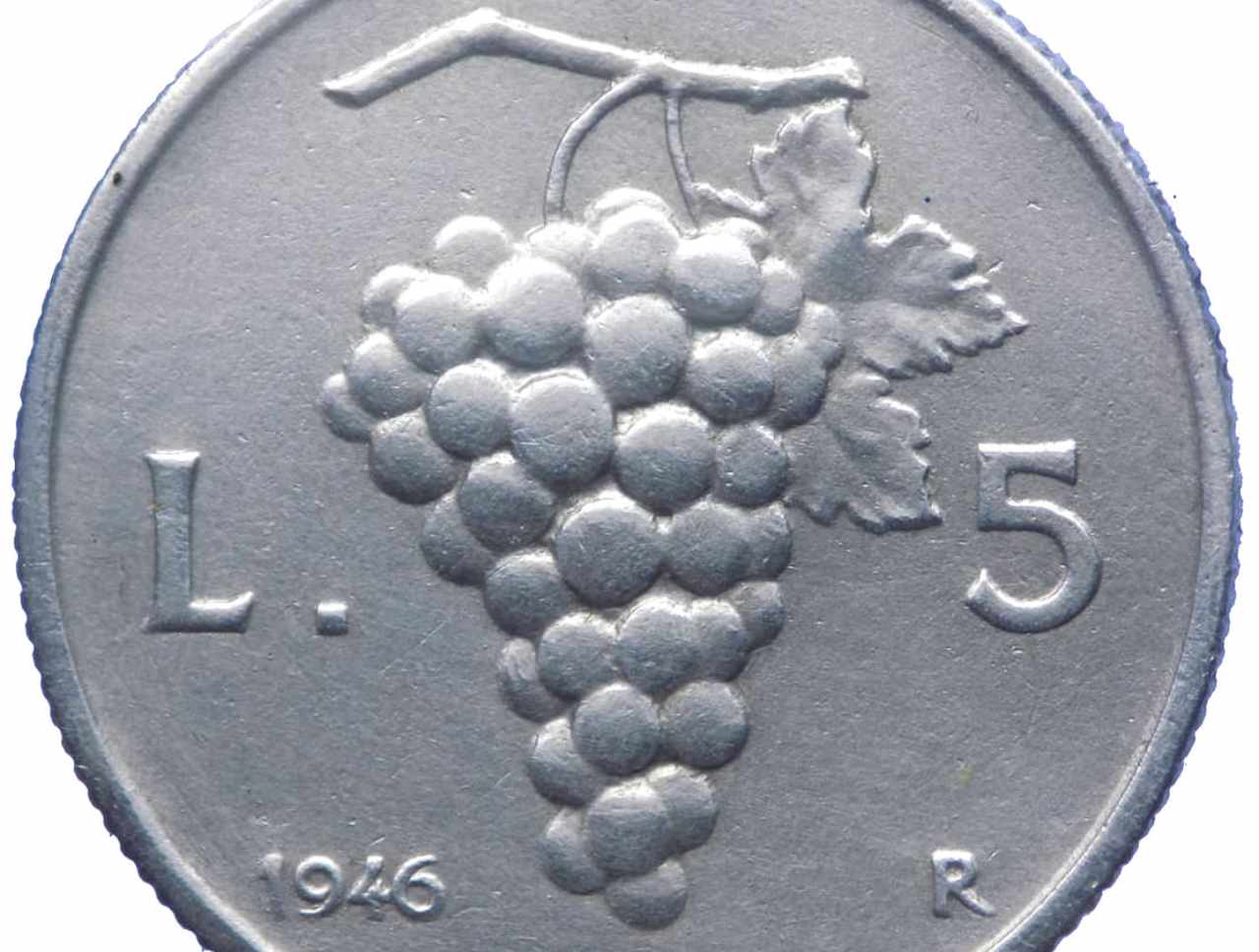 5 lire uva