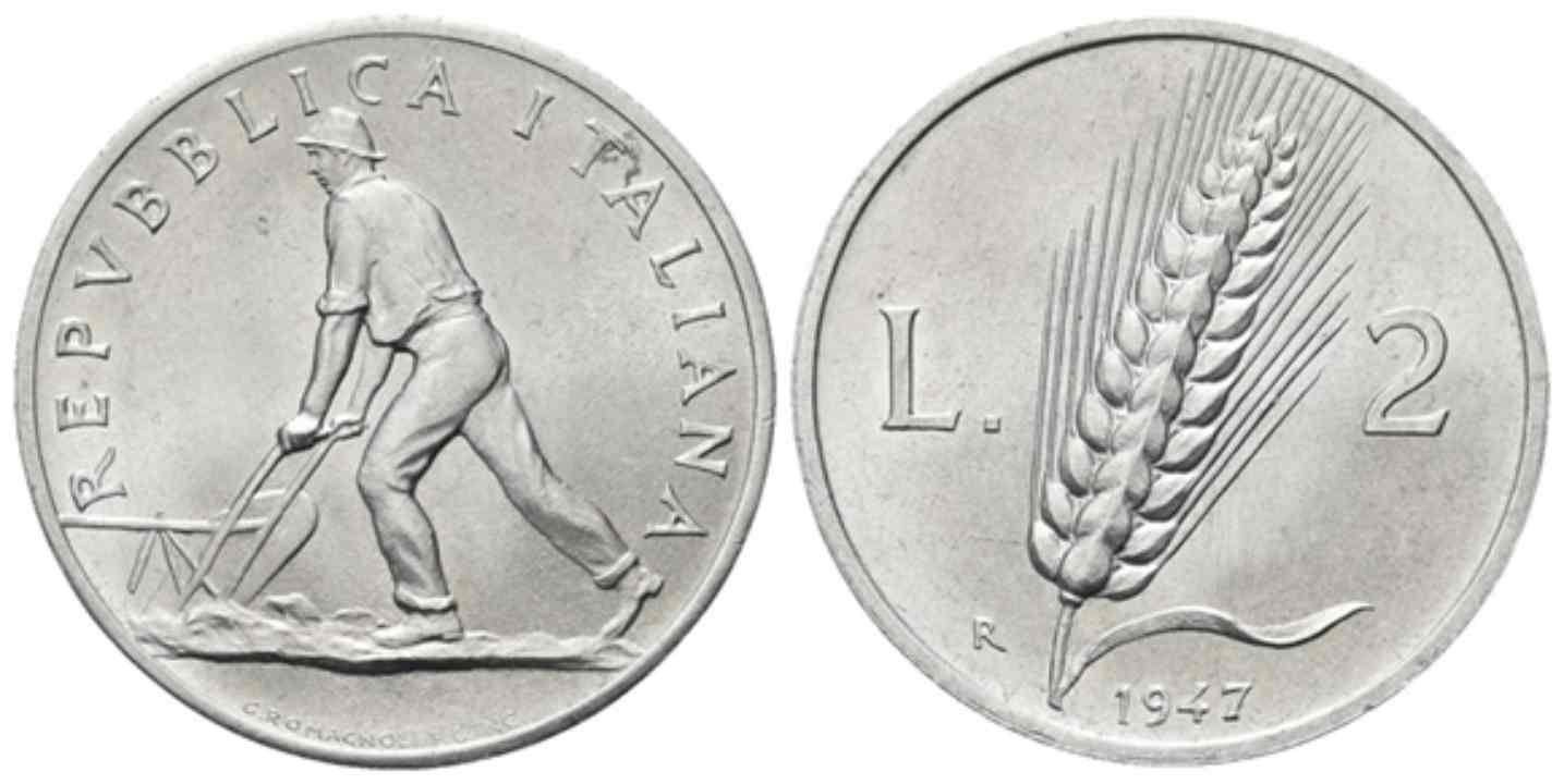 2 lire 1947