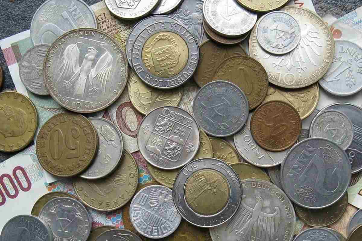 Vecchia moneta in lire