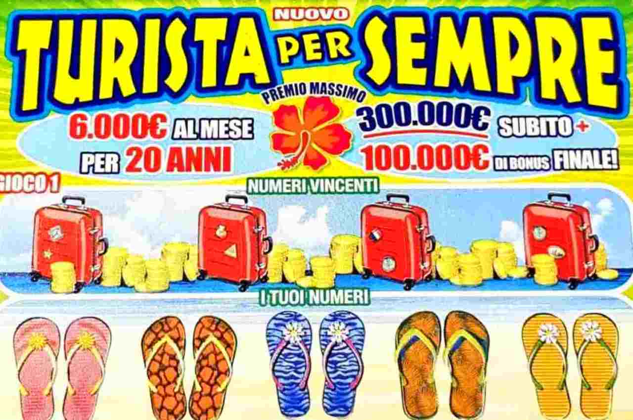 turista per sempre gratta e vinci