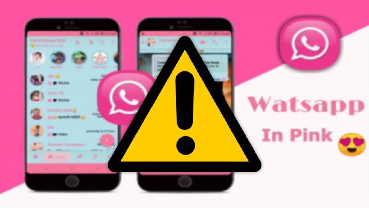 WhatsApp pink virus