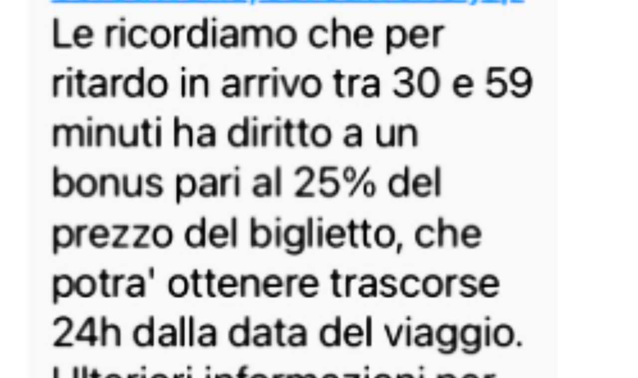 Sms Trenitalia