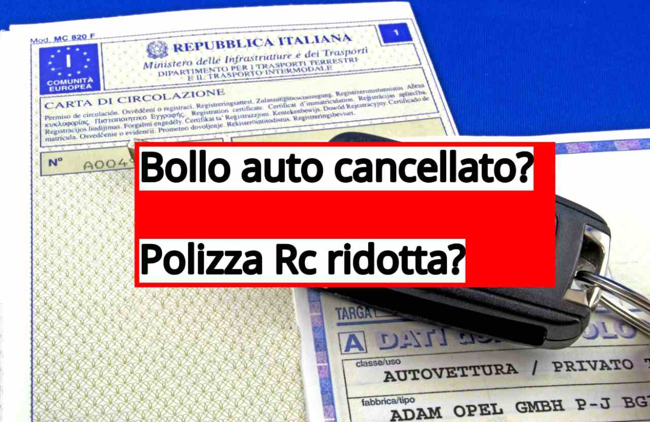 Bollo auto cancellato, attenzione ecco chi non deve pagare
