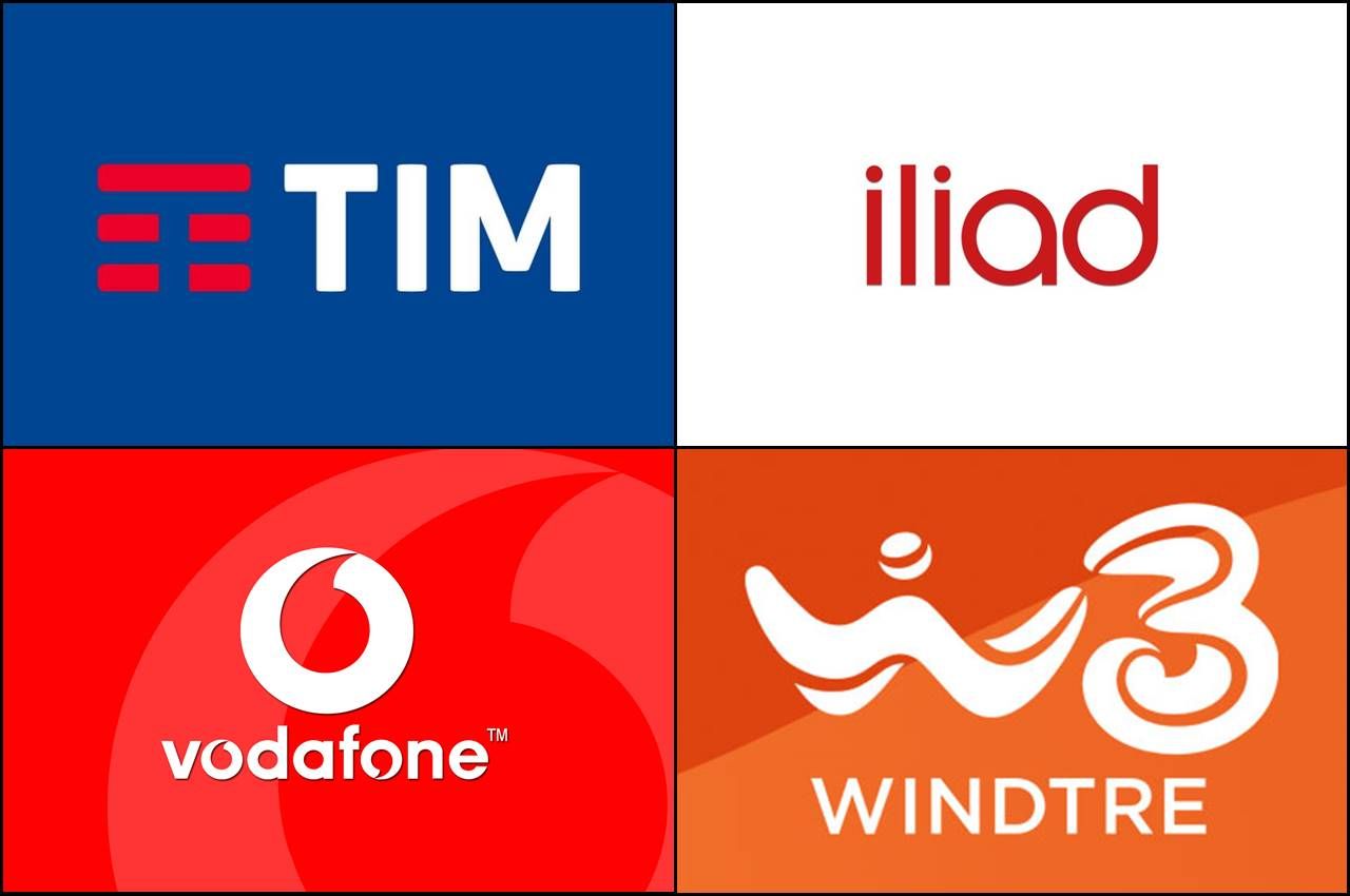 Wind Tim Iliad Vodafone