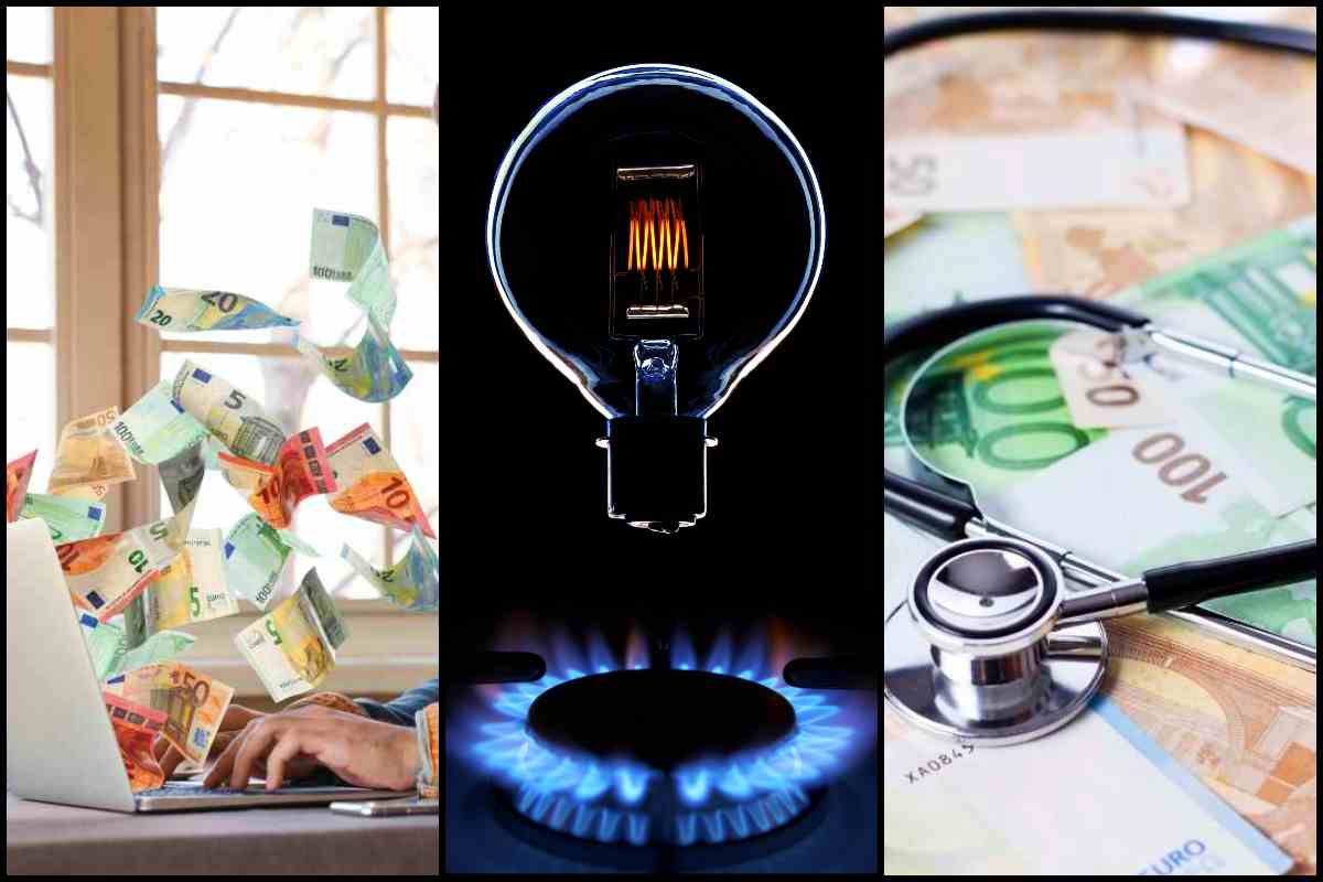 soldi bolletta luce gas mix