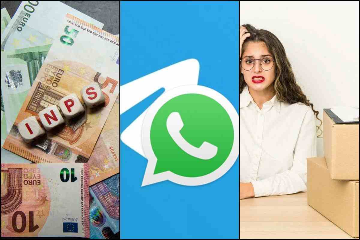 Inps WhatsApp Telegram truffa pacco