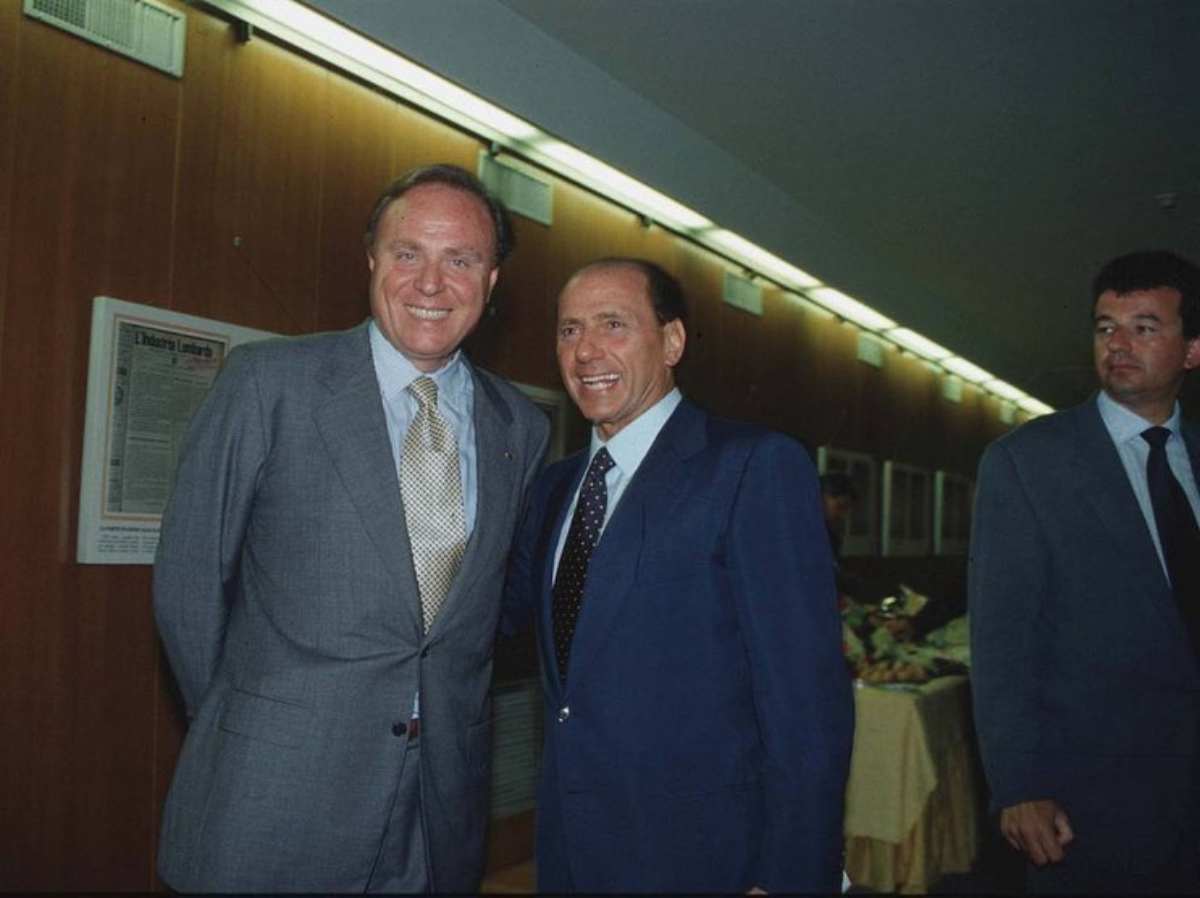 Ennio Doris e Silvio Berlusconi