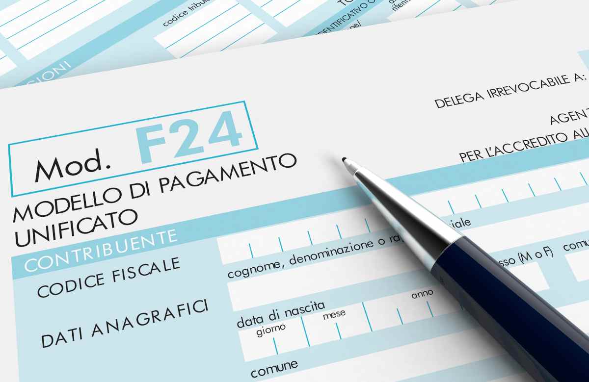 F24 acconto Irpef