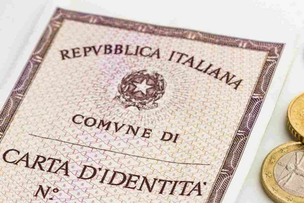 carta identità rinnovo