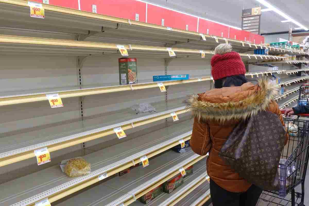 crisi supermercati