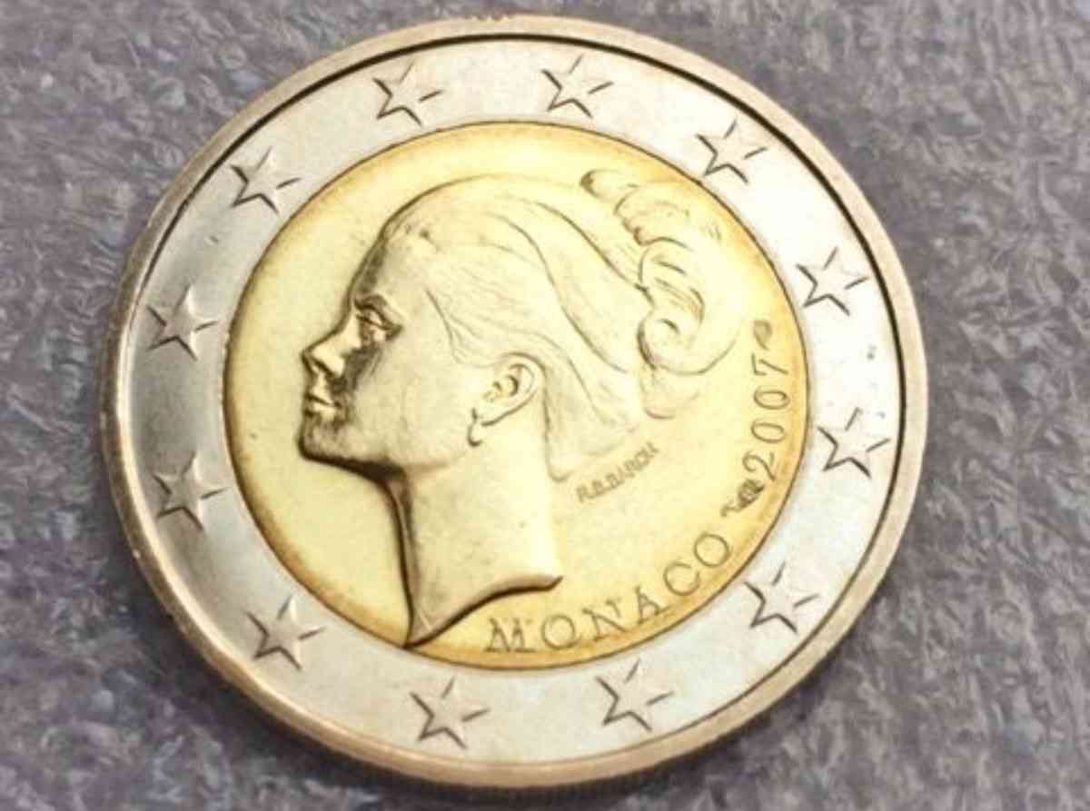 2 euros Grace Kelly