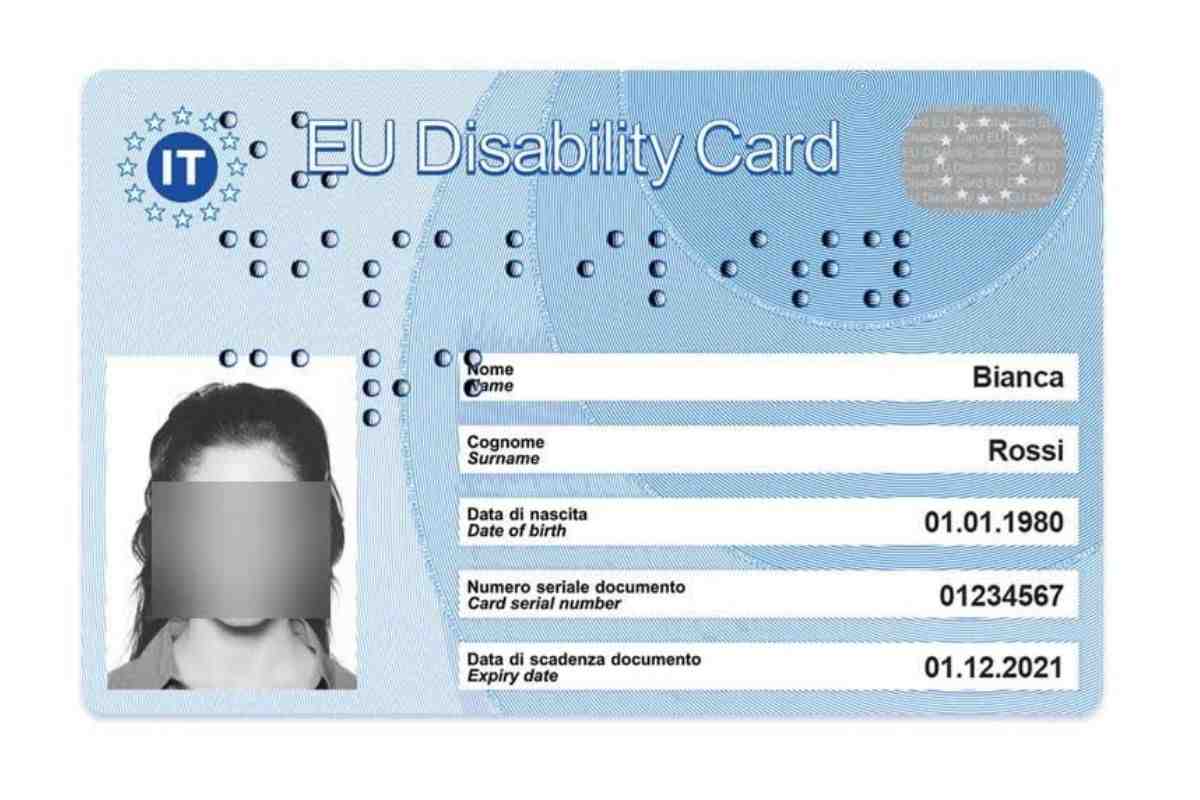 Disability card