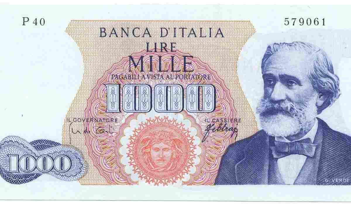 verdi 1.000 lire