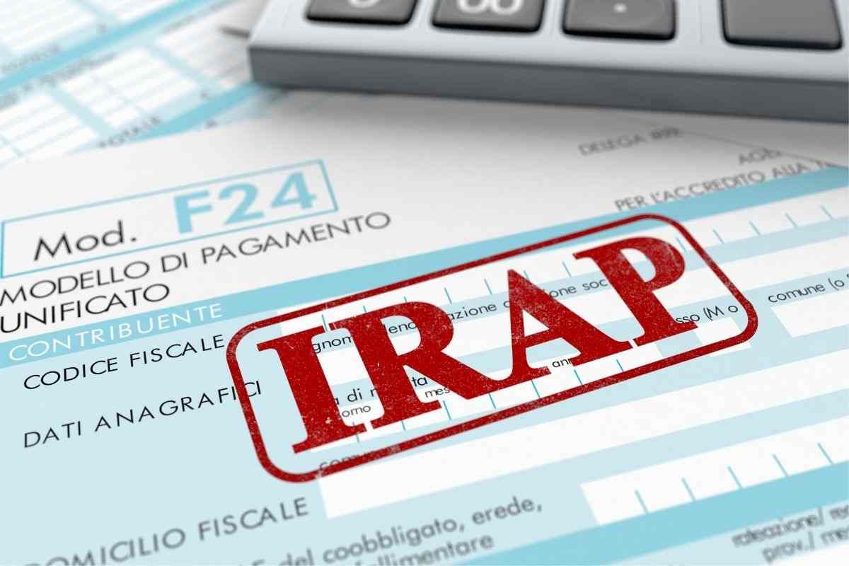 Irap cancellazione