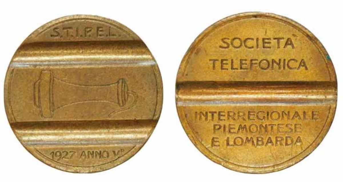 Gettone telefonico 1927