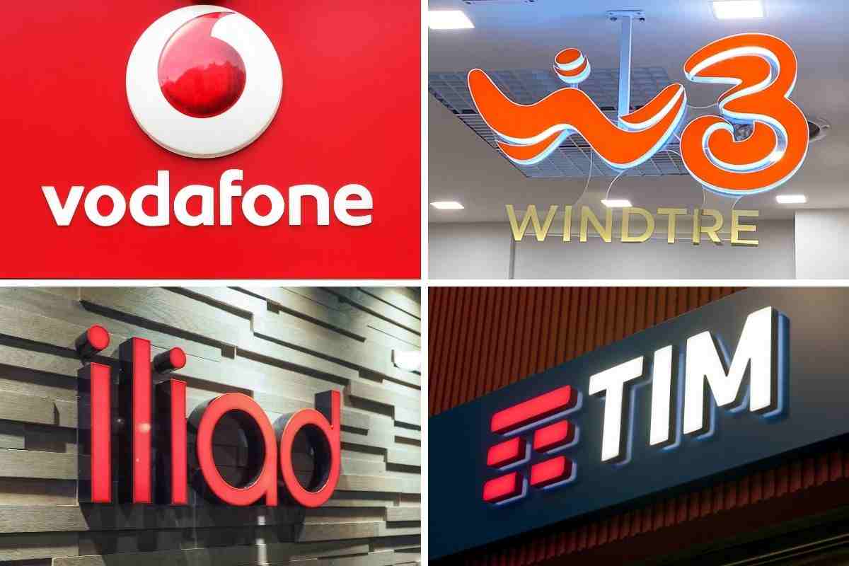 Vodafone, WindTre, Tim e Iliad