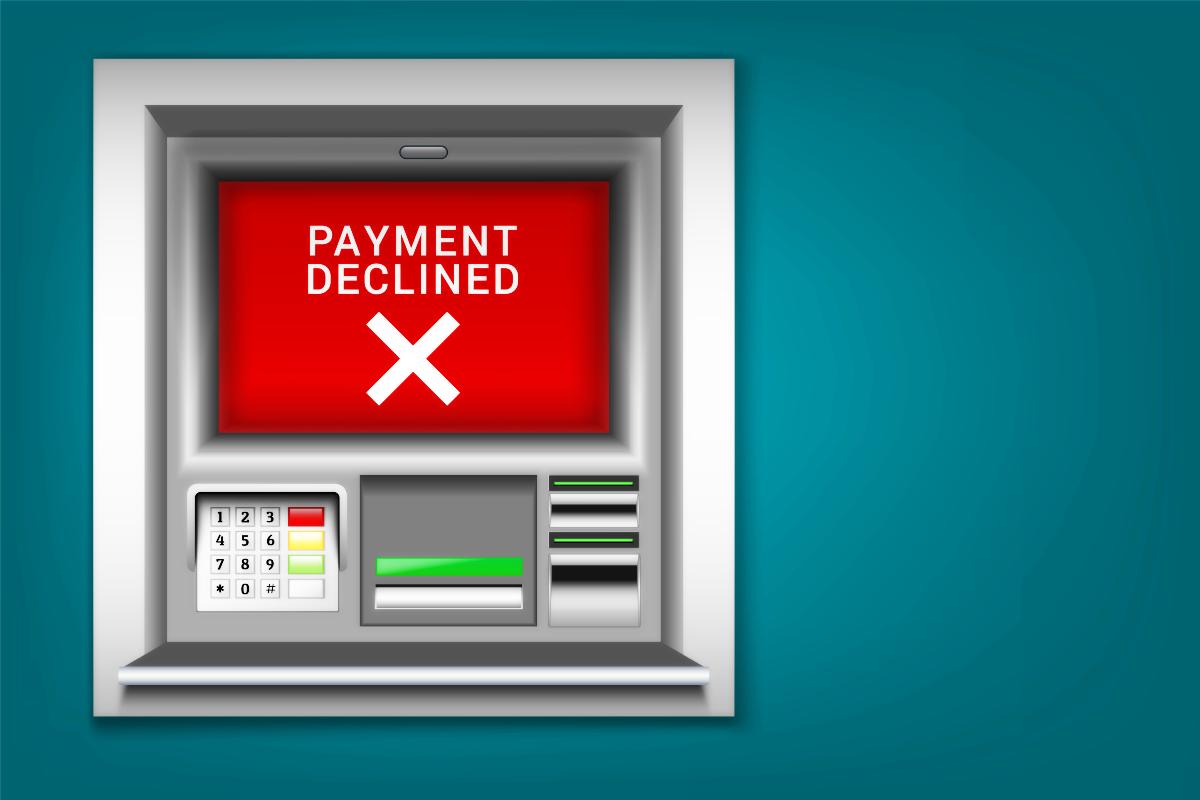 Bancomat carta trattenuta