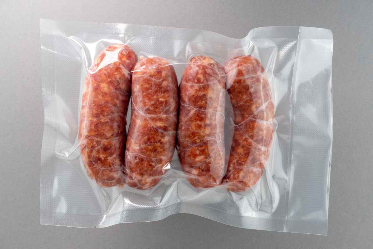 Salsiccia sottovuoto