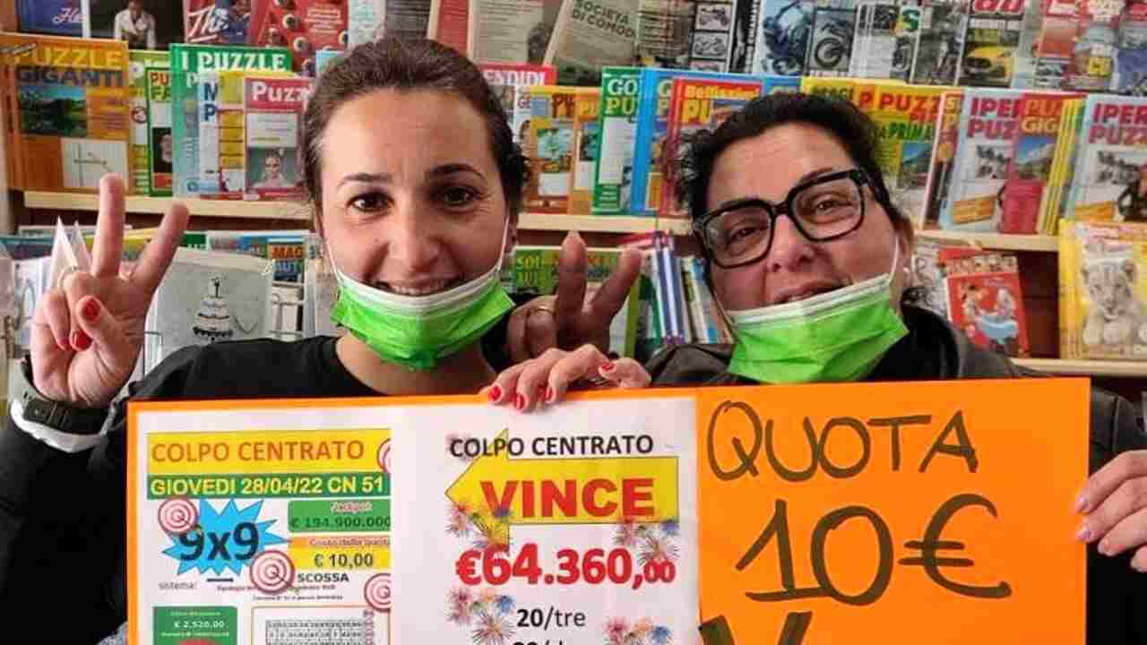 Vincita Superenalotto 