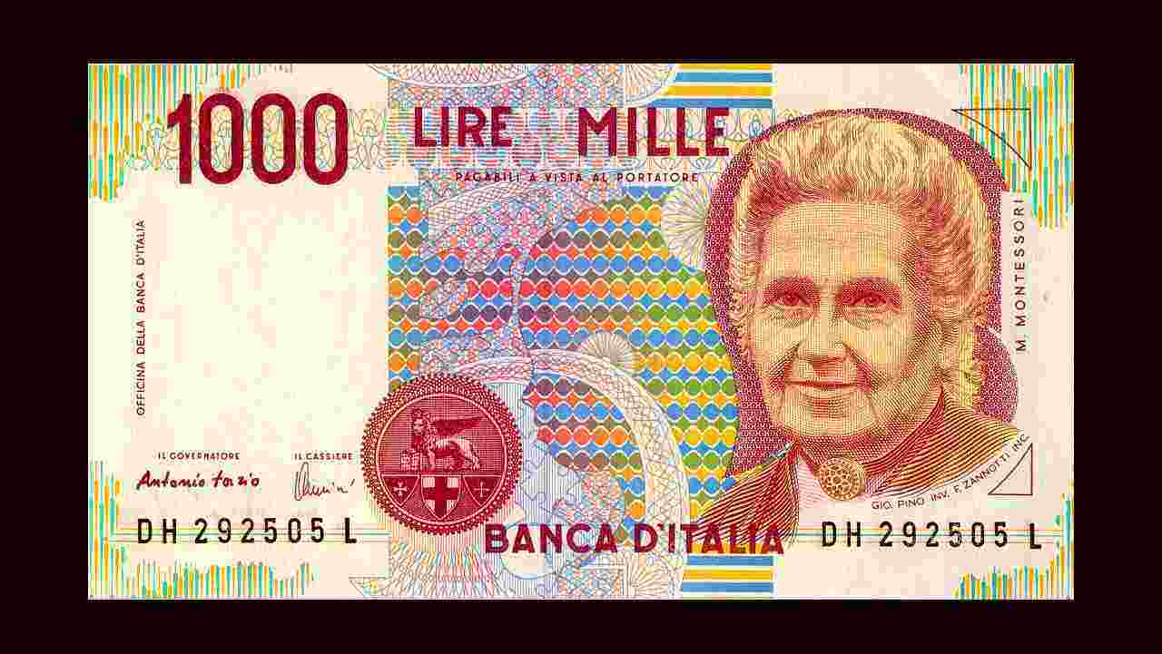 quanto valgono 1000 lire