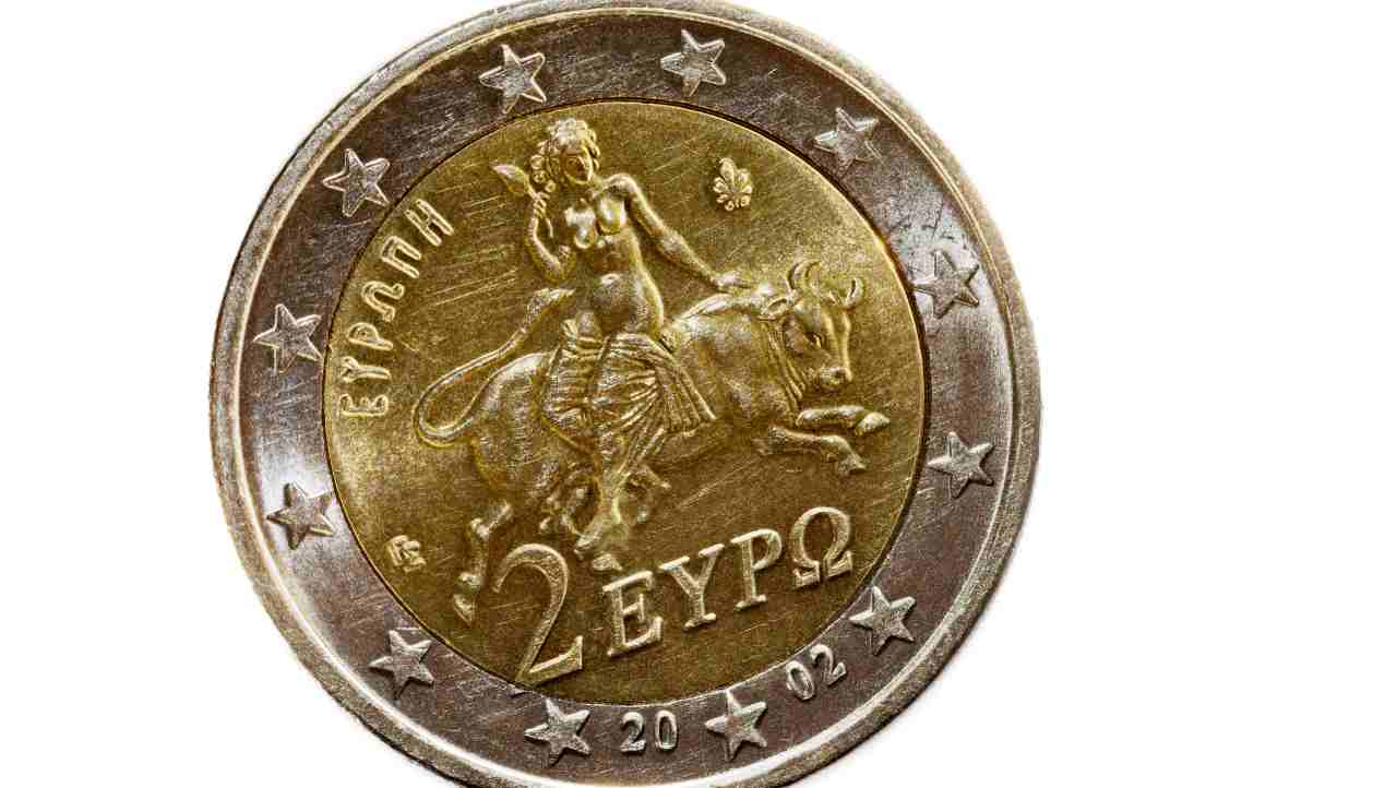 Moneta 2 euro toro