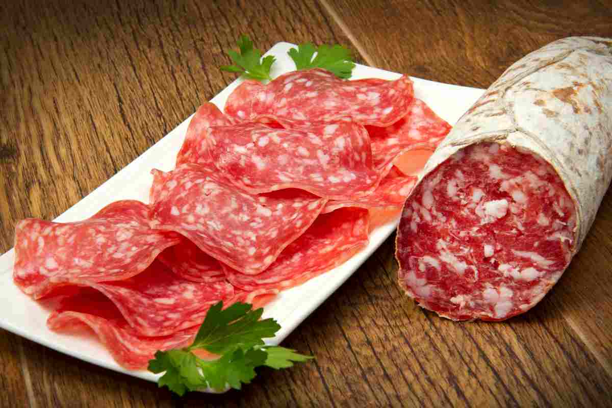 ritiro alimentare salame