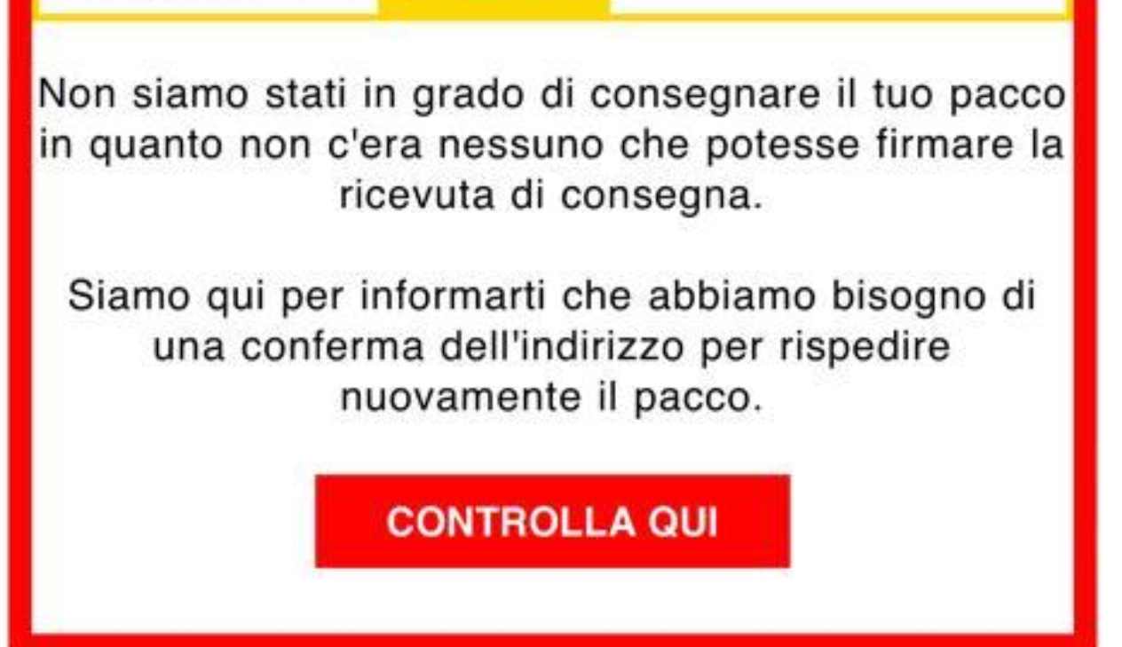 Consegna pacco