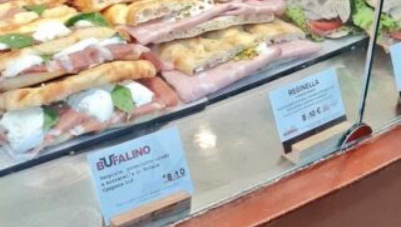 Prezzo panino Autogrill