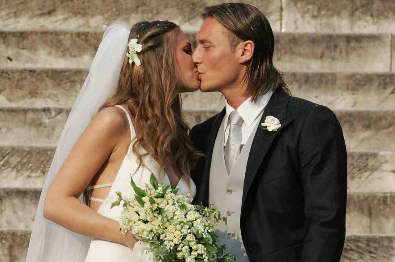 Totti e Ilary Blasi matrimonio