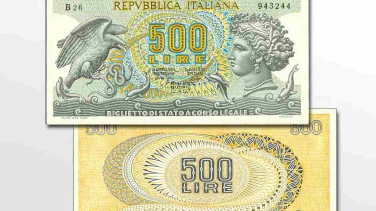 Banconota 500 lire
