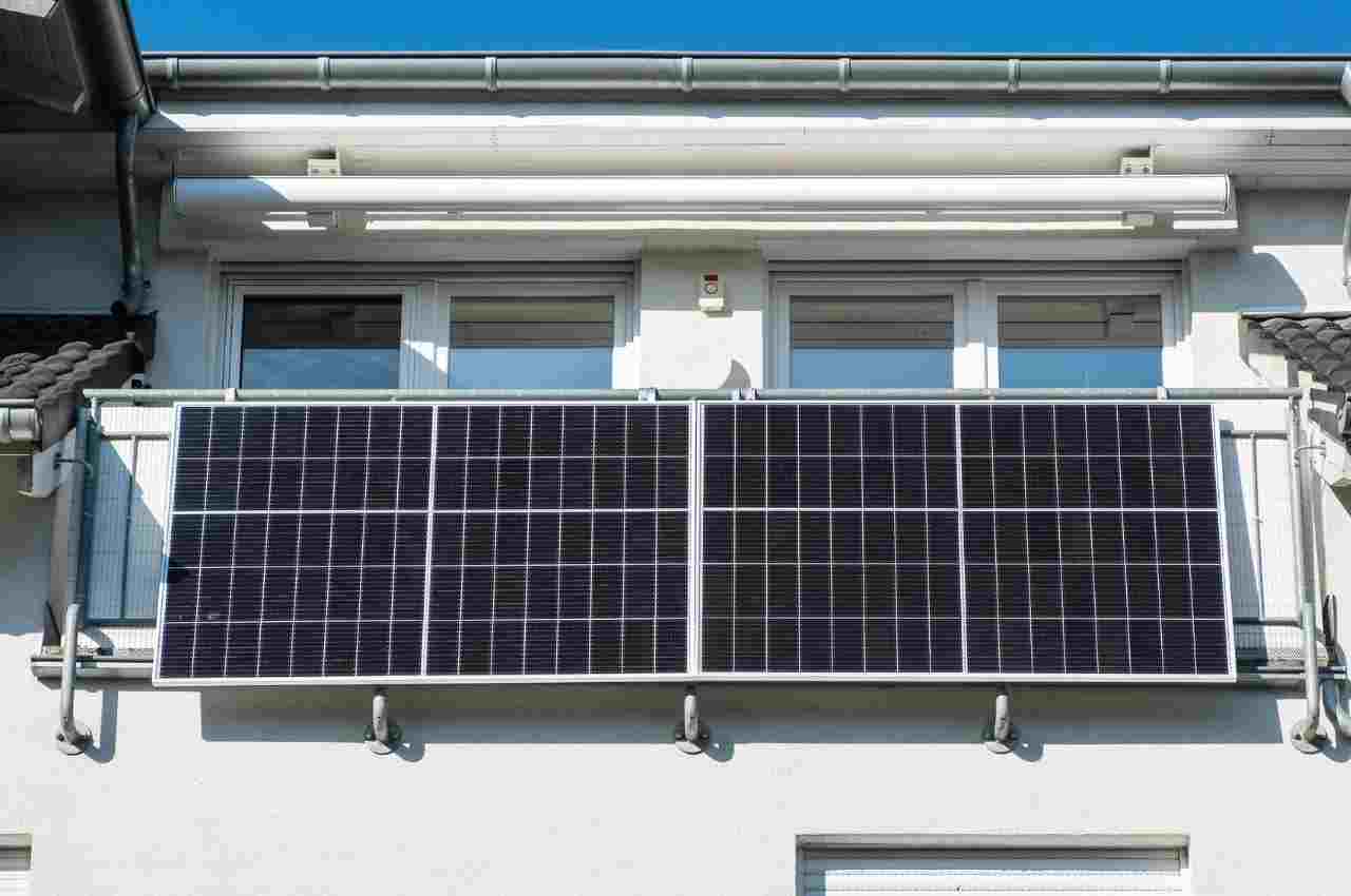 pannelli solare balcone