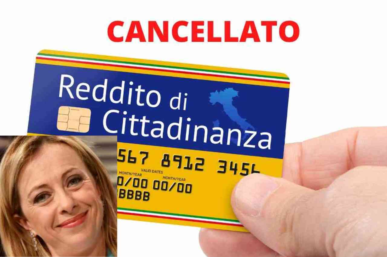 meloni cancella rdc