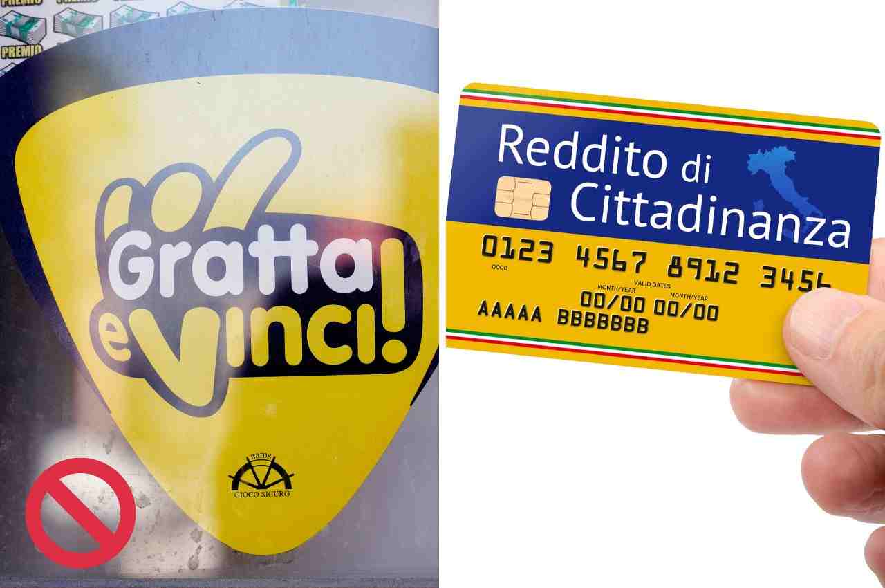 reddito di cittadinanza gratta e vinci