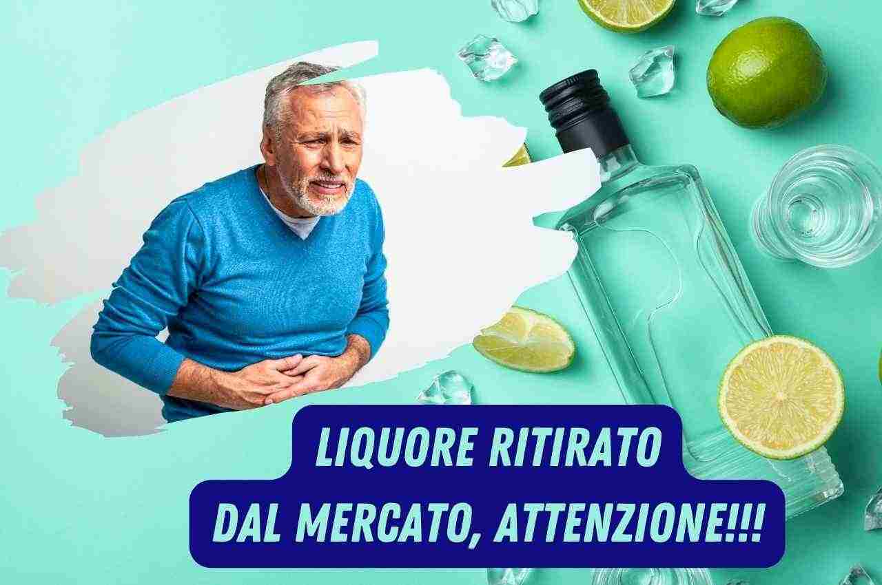 liquore marchio ritiro