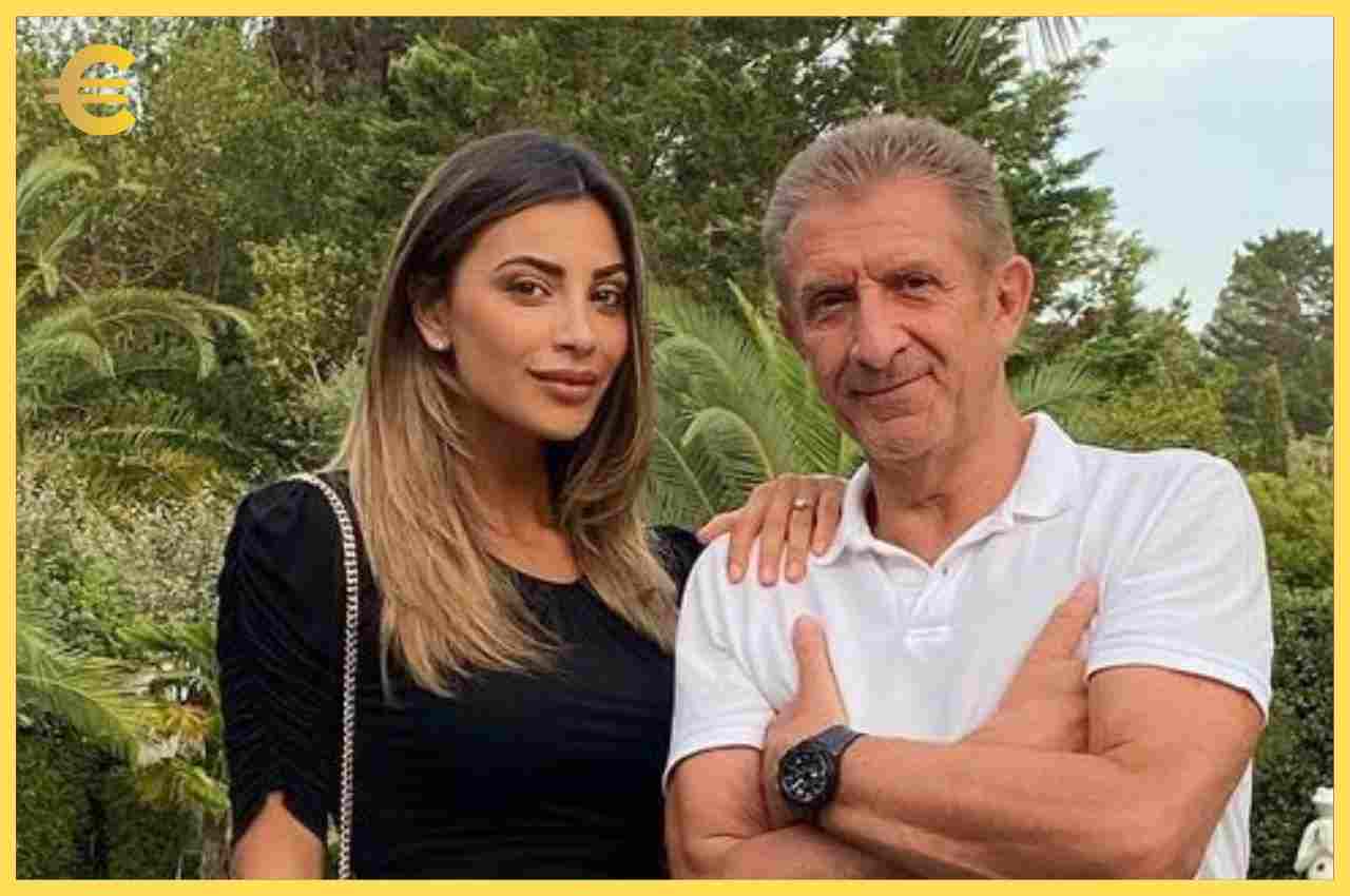 Romina Pierdomenico e Ezio Greggio fidanzata