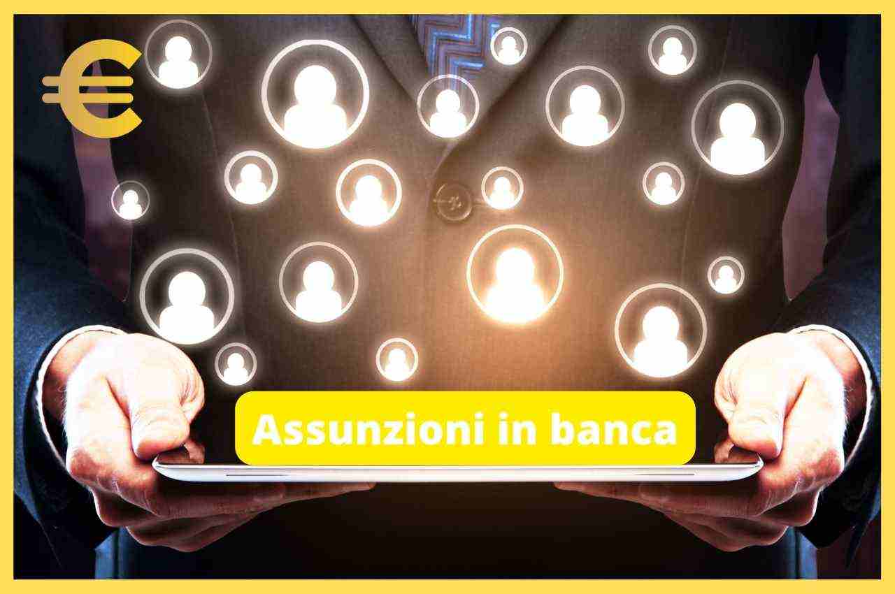 assunzioni banca 