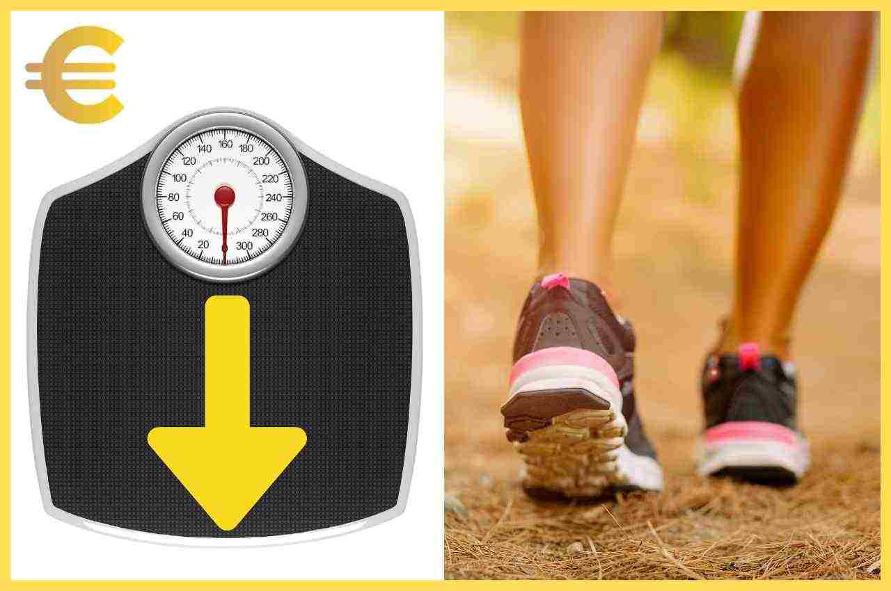 camminare perdere peso