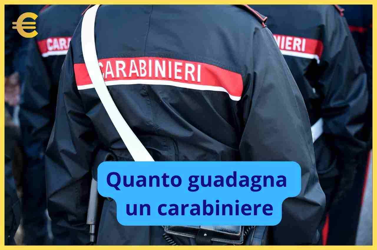 carabiniere quanto guadagna