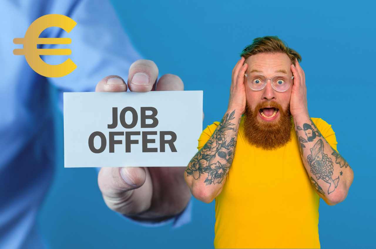 Offerta di lavoro da 2000 euro al mese