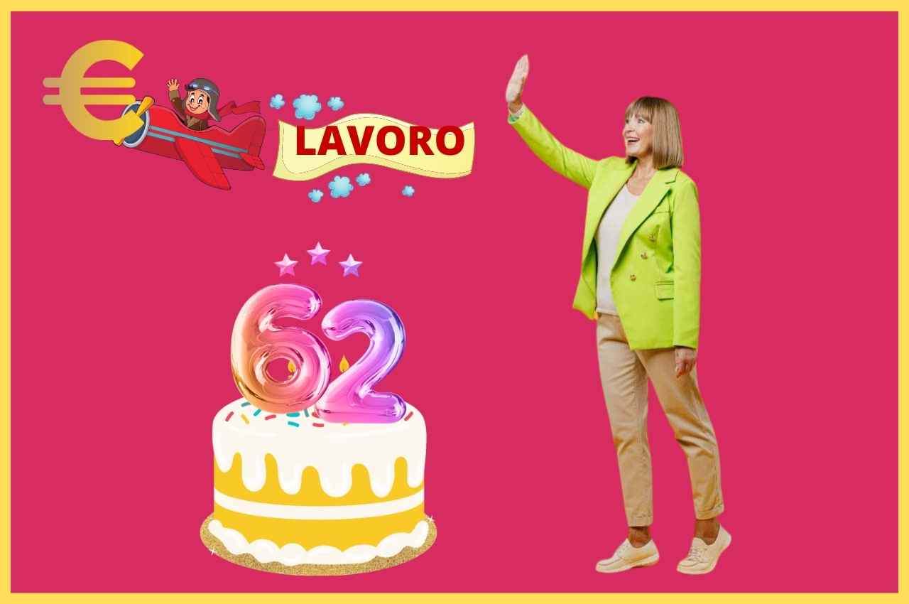 pensione 62 anni
