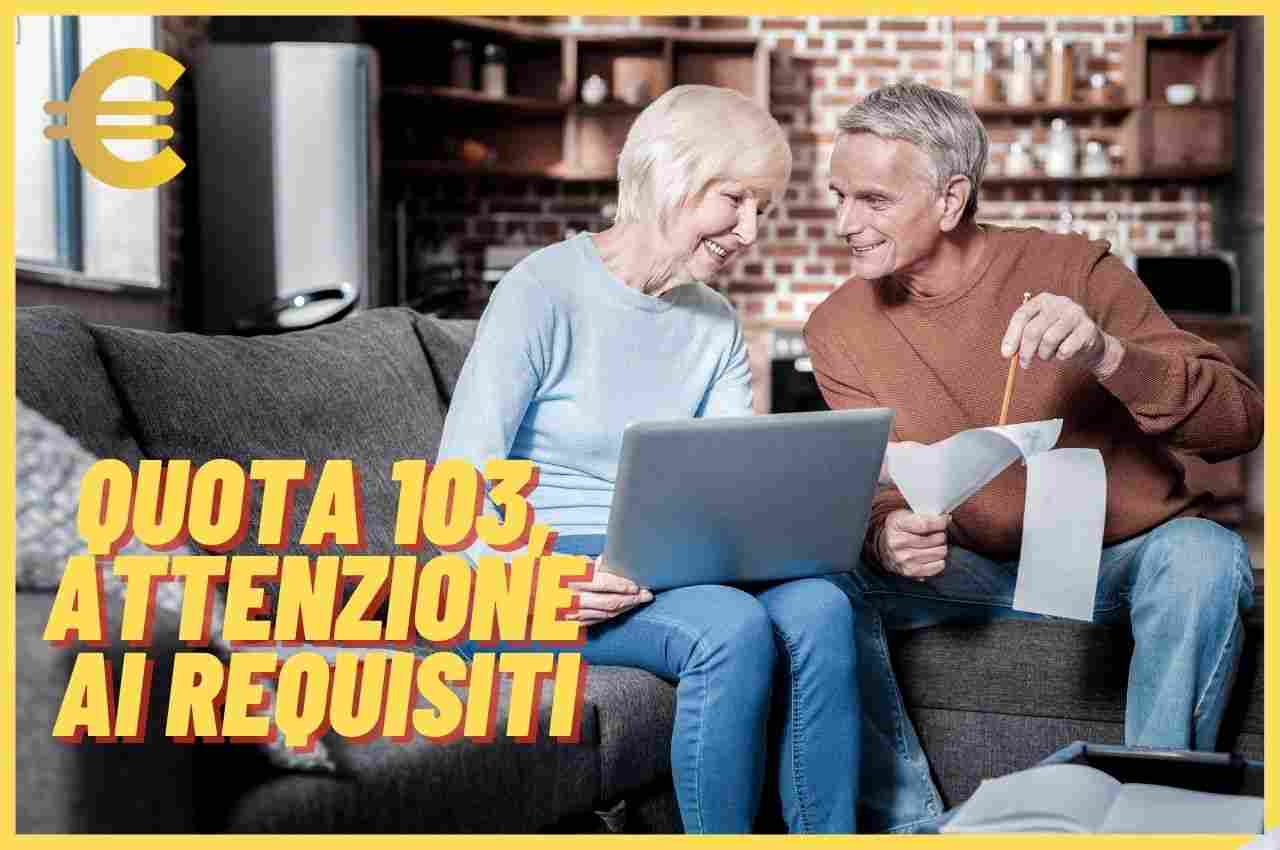 pensione quota 103