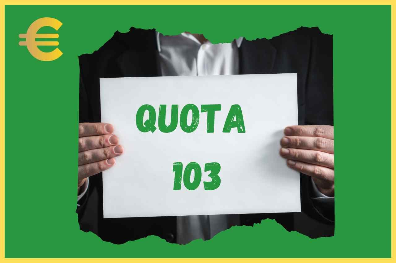 Quota 103 come funziona 