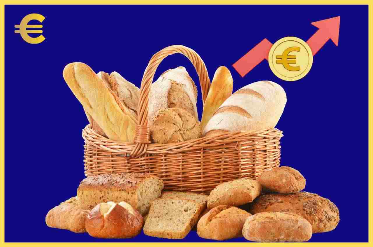 pane aumento prezzi euro