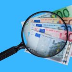 lente di ingrandimento euro