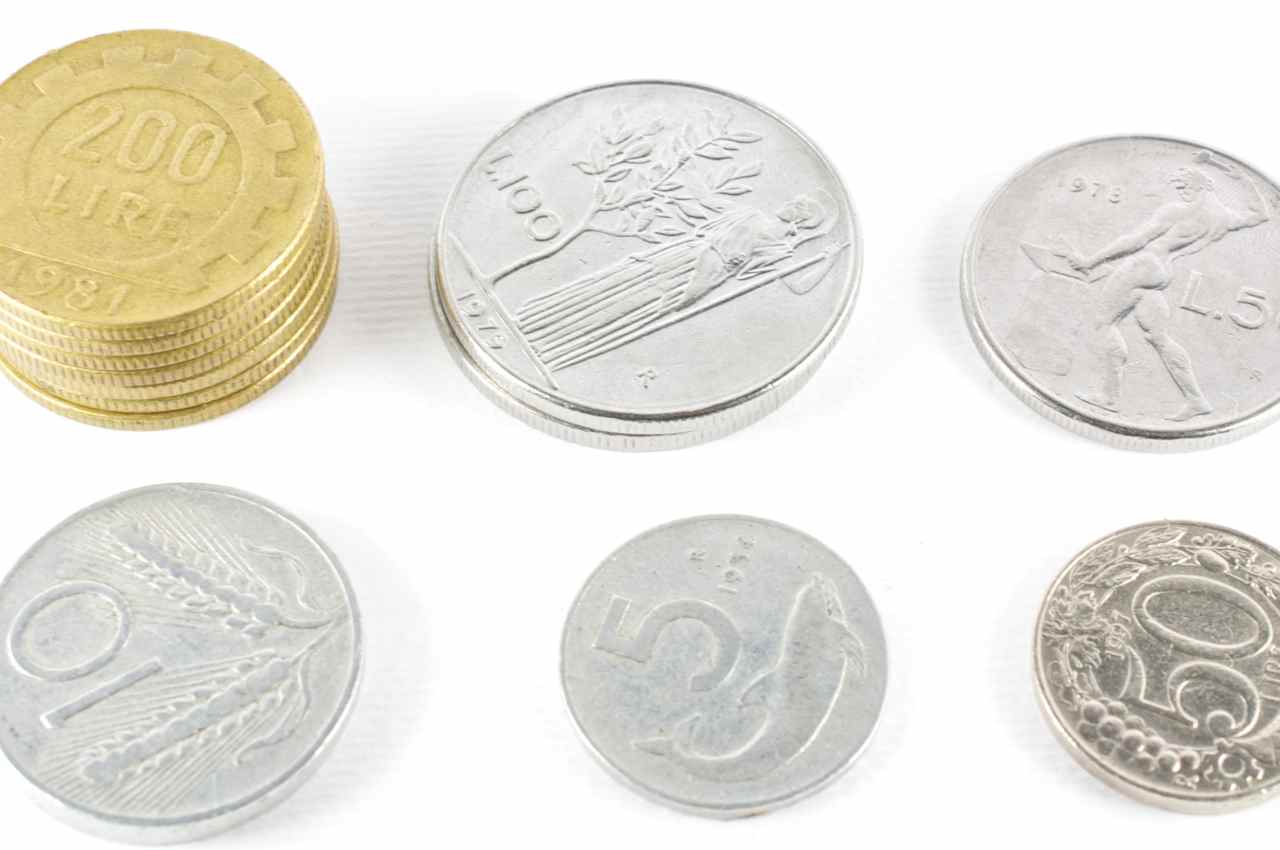 Monete vecchia lira