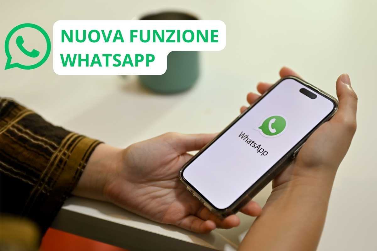 nuova funzione whatsapp