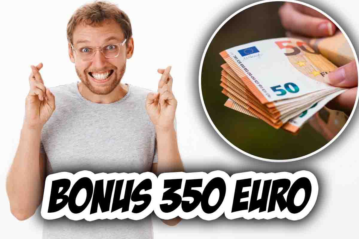 Bonus 350 euro pagamento immediato