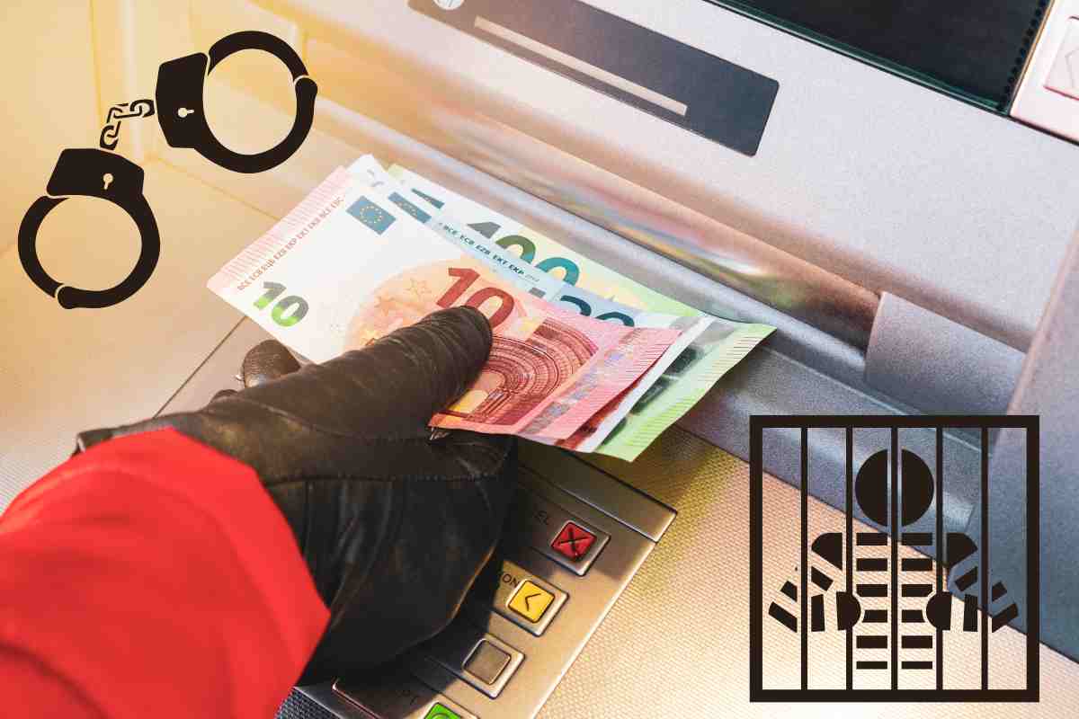 Multa salata e incubo carcere per chi prende i soldi dimenticati da un'altra persona al bancomat