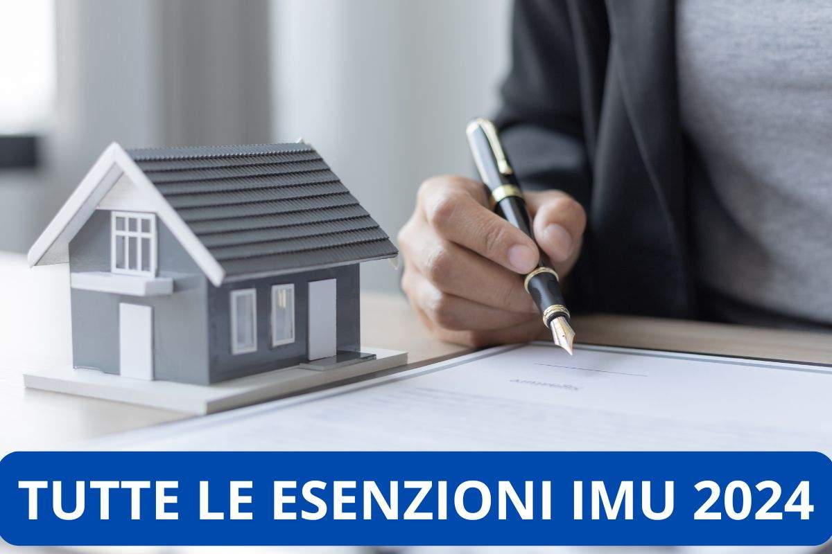 Tutte esenzioni IMU 2024